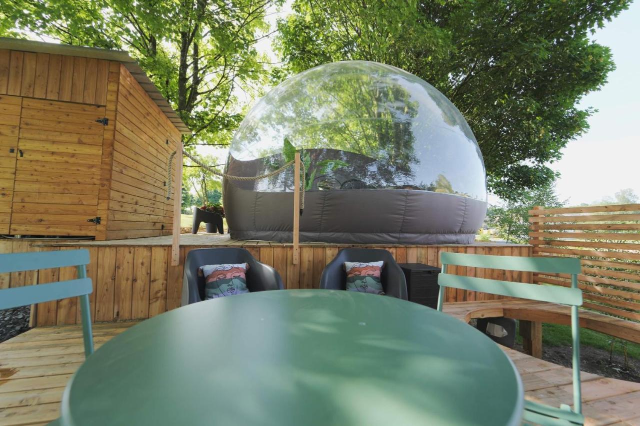 Bulles Odette & Ginette Et Tiny House Suzette "Au Guet Marais" Etape Insolite Paliseul Esterno foto