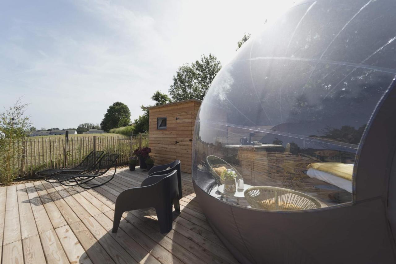 Bulles Odette & Ginette Et Tiny House Suzette "Au Guet Marais" Etape Insolite Paliseul Esterno foto