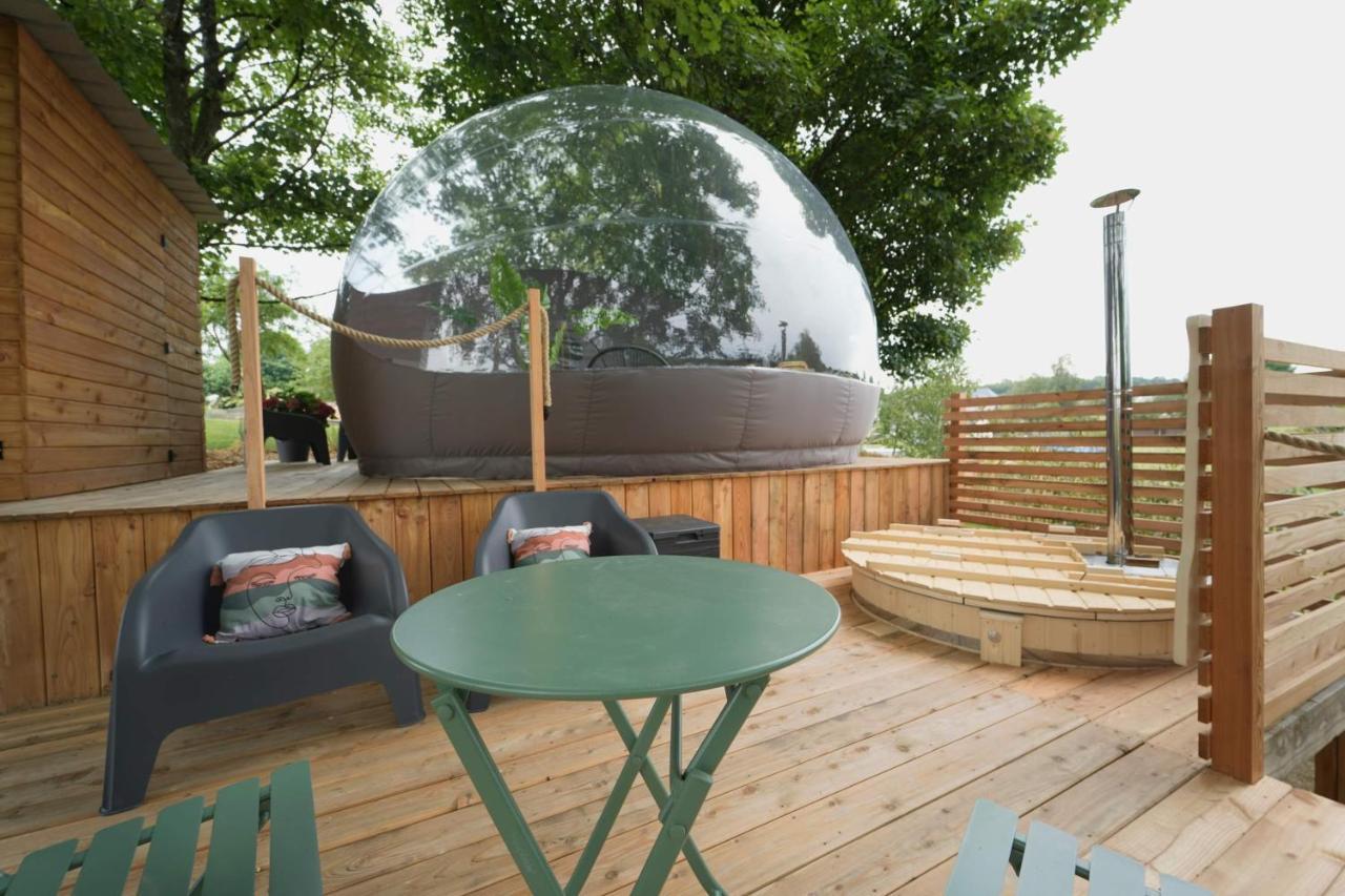 Bulles Odette & Ginette Et Tiny House Suzette "Au Guet Marais" Etape Insolite Paliseul Esterno foto