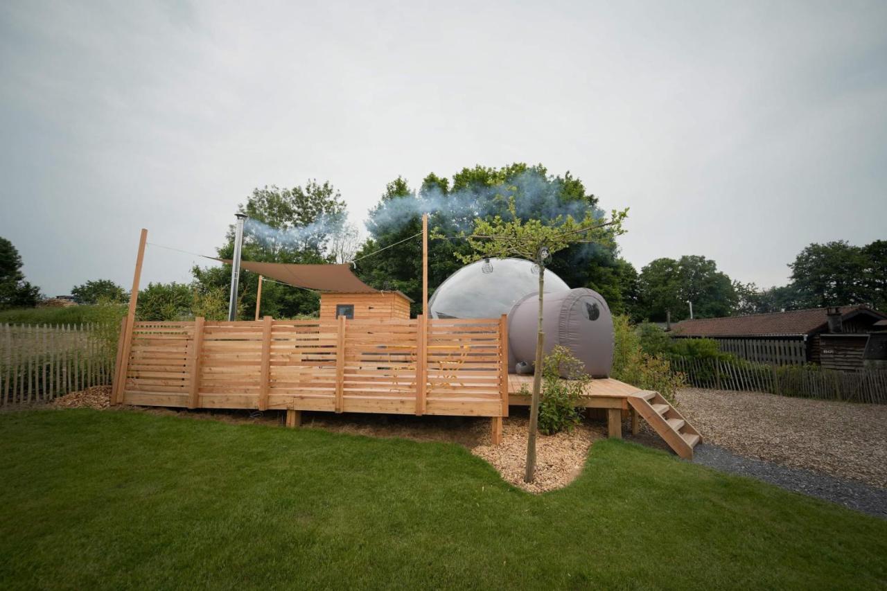 Bulles Odette & Ginette Et Tiny House Suzette "Au Guet Marais" Etape Insolite Paliseul Esterno foto