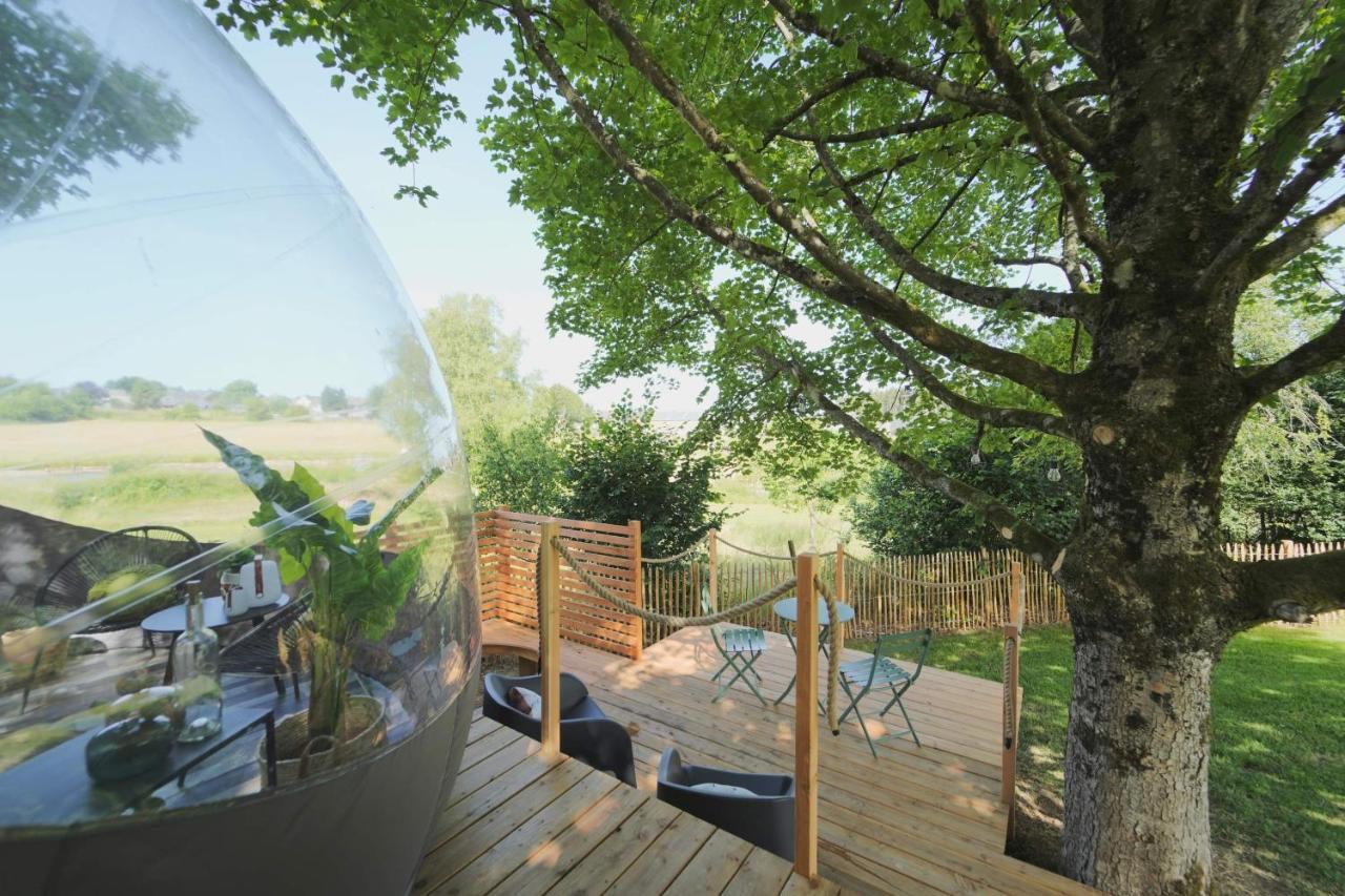 Bulles Odette & Ginette Et Tiny House Suzette "Au Guet Marais" Etape Insolite Paliseul Esterno foto