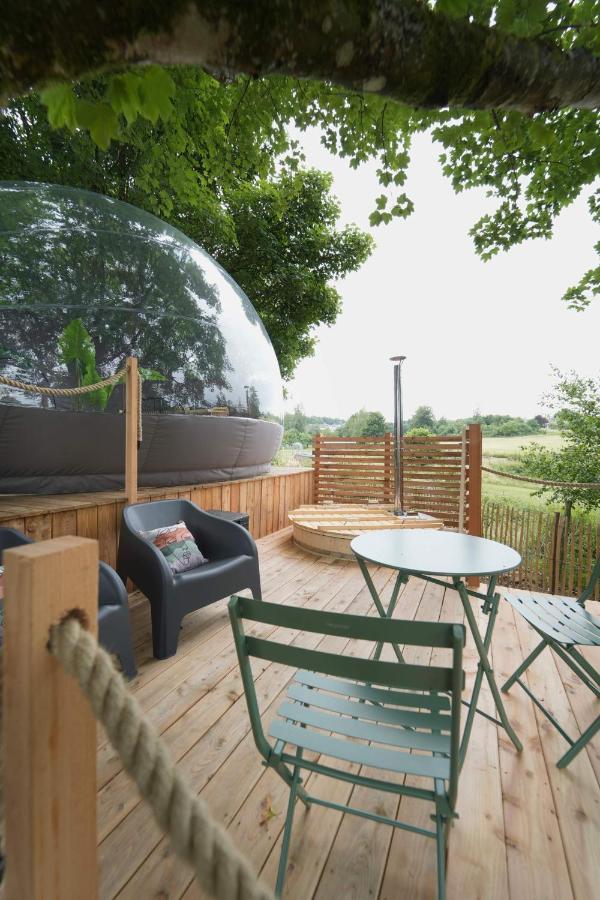 Bulles Odette & Ginette Et Tiny House Suzette "Au Guet Marais" Etape Insolite Paliseul Esterno foto