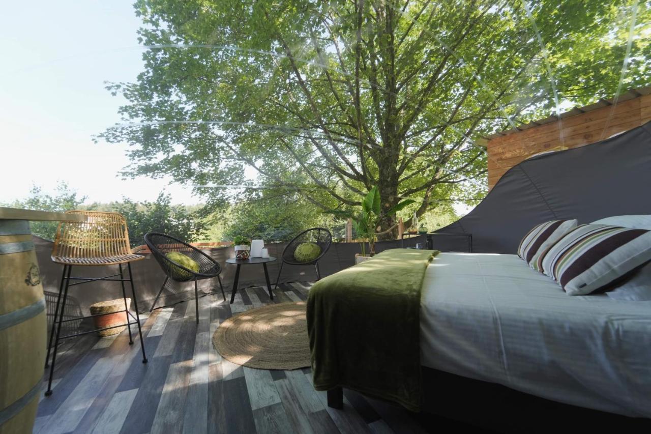 Bulles Odette & Ginette Et Tiny House Suzette "Au Guet Marais" Etape Insolite Paliseul Esterno foto